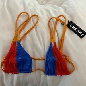 Molly Top Caymen - Oneone swimwear ** WILL ONLY SELL AS A SET***